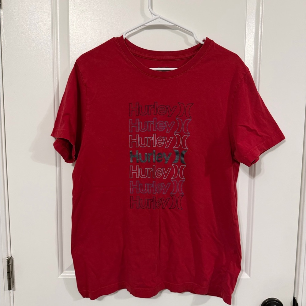Hurley mens Red T-Shirt